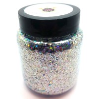 Chunky Glitter Pure Holo Silver 50g (Pure Holo Silver 50g)